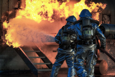 4 days AFF (Advanced Fire Fighting) in South of France